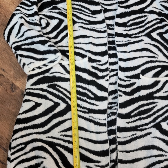 Animal print long cardigan - Picture 4 of 4